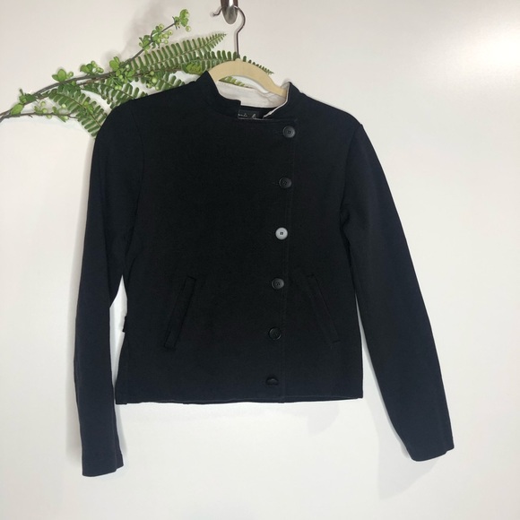 Agnes B. Jackets & Blazers - Agnes B Paris Double Breasted Black Blazer Sz 2